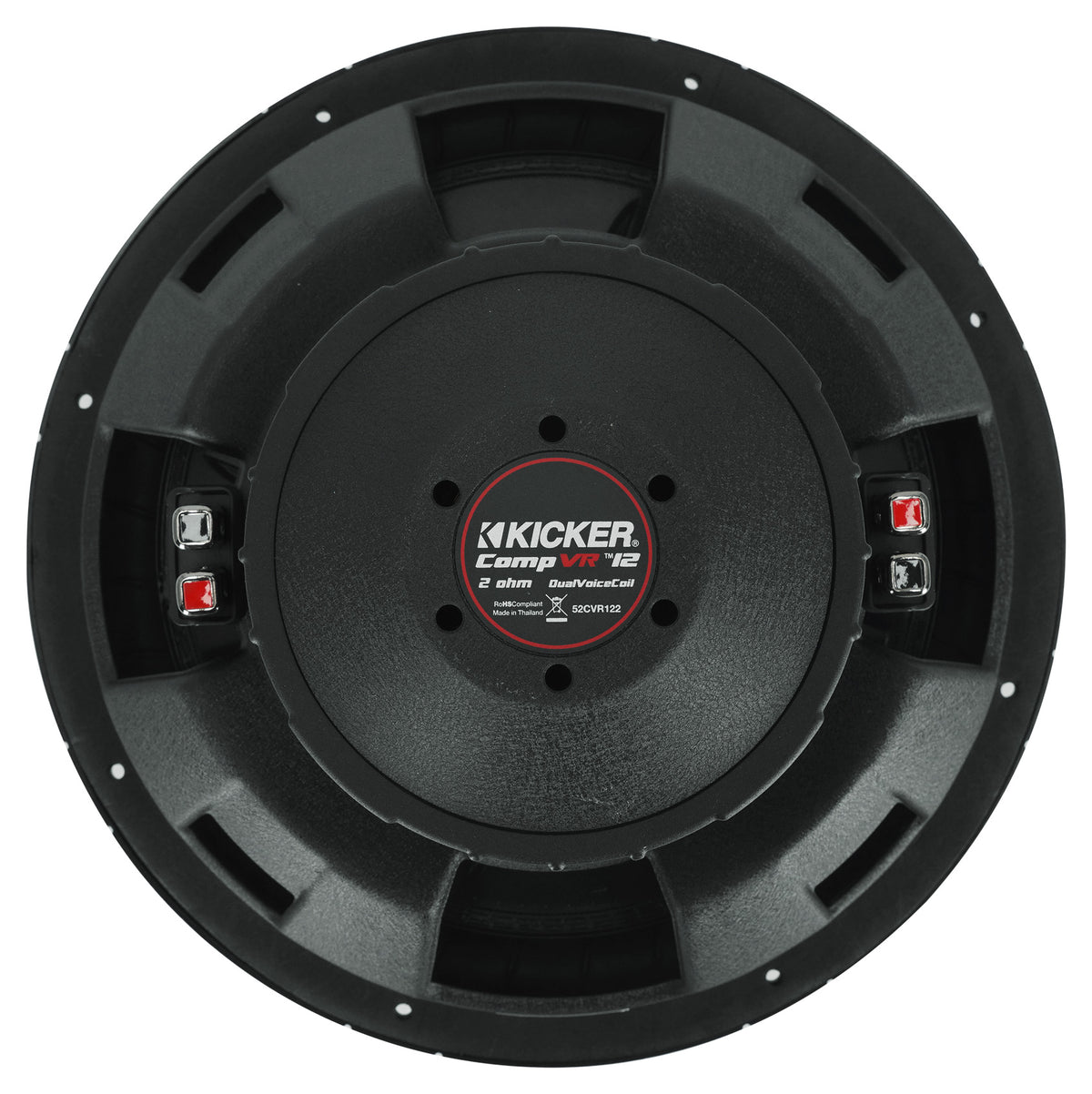 Kicker 52CVR122 CVR12 COMPVR 12" 900w Subwoofer 2-Ohm DVC Car Audio Sub CVR122