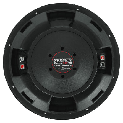 Kicker 52CVR122 CVR12 COMPVR 12" 900w Subwoofer 2-Ohm DVC Car Audio Sub CVR122