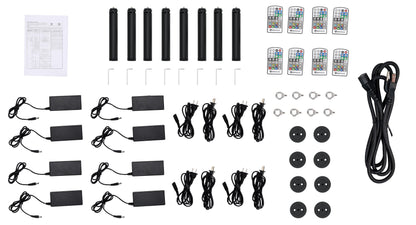 ROCK SABER Black 8-Pack