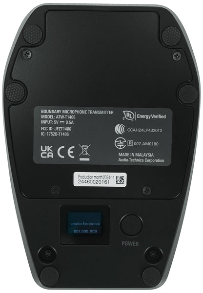 Audio-Technica ATW-1426 Digital Wireless Microphone Receiver+(2) Boundary Mics