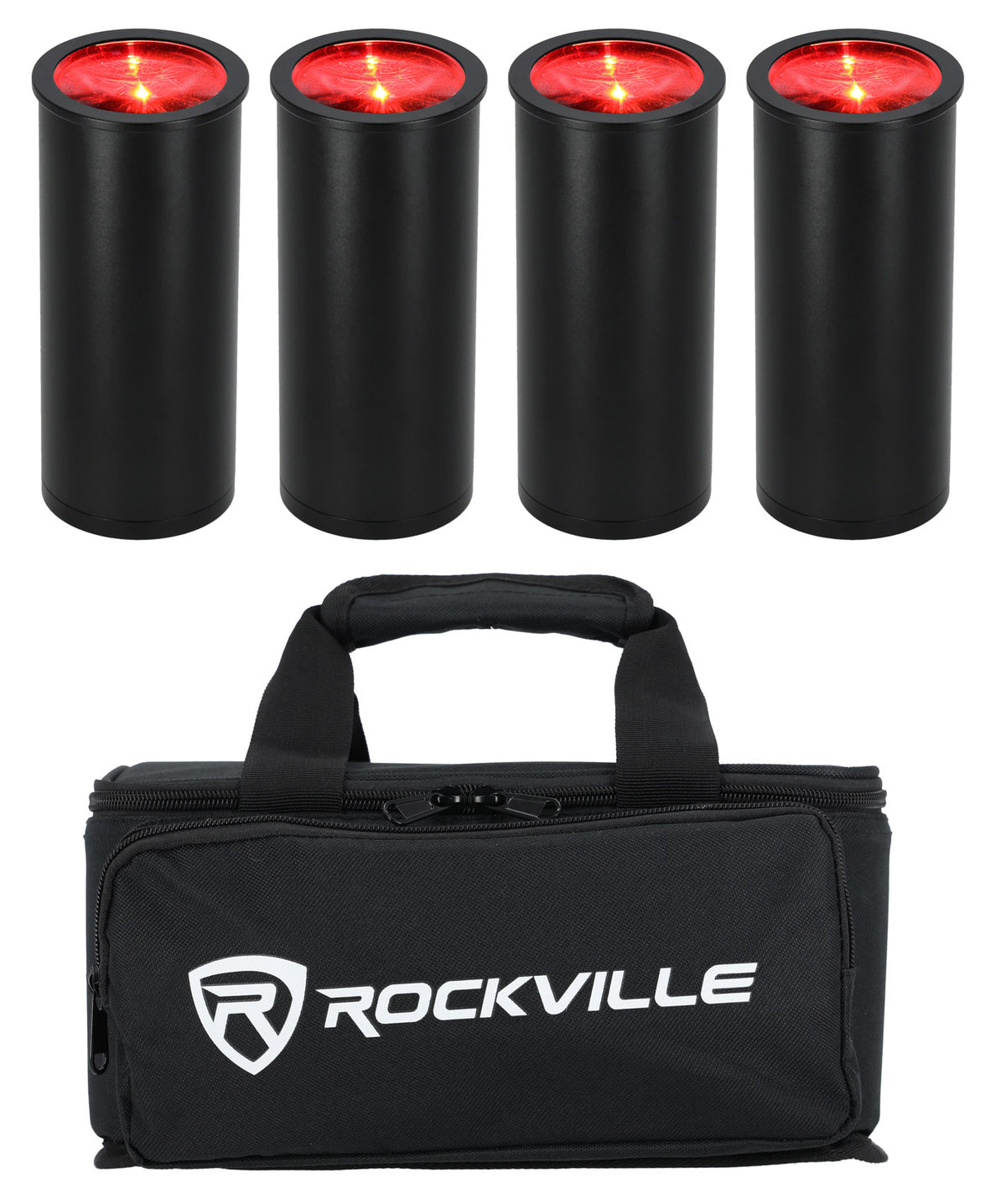 4 PACK MINI HALO BLACK
