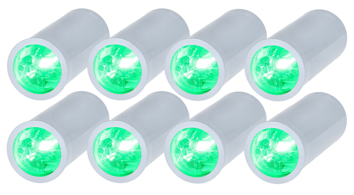 8 PACK MINI HALO WHITE
