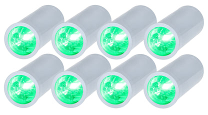 8 PACK MINI HALO WHITE