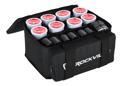 8 PACK MINI HALO WHITE