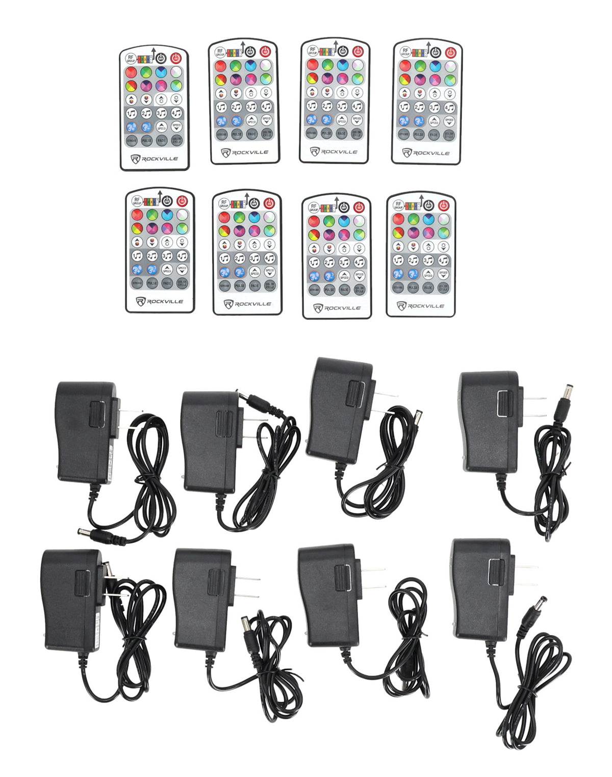 8 PACK MINI HALO WHITE