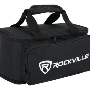 Rockville MINI HALO x8 Bag - Fits Up To 8 MINI HALO or Similar DJ Can Lights