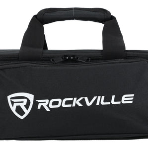Rockville MINI HALO x8 Bag - Fits Up To 8 MINI HALO or Similar DJ Can Lights