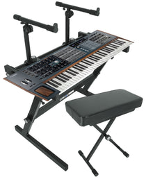Arturia Polybrute USB MIDI 61-Key Polyphonic Analog Synthesizer+Quik Lok Stand