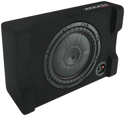 Kicker 52CVTDF122 CVTDF 12" Subwoofer in Down Firing Sub Box Enclosure 2-Ohm