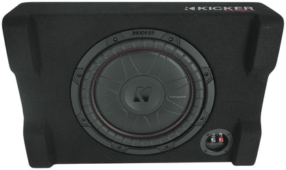 Kicker 52CVTDF122 CVTDF 12" Subwoofer in Down Firing Sub Box Enclosure 2-Ohm