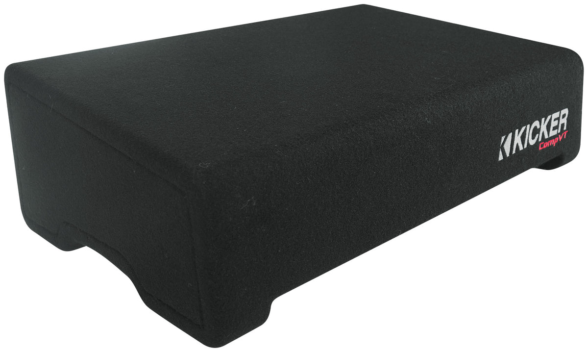 Kicker 52CVTDF122 CVTDF 12" Subwoofer in Down Firing Sub Box Enclosure 2-Ohm