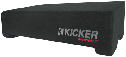 Kicker 52CVTDF122 CVTDF 12" Subwoofer in Down Firing Sub Box Enclosure 2-Ohm