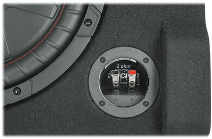 Kicker 52CVTDF122 CVTDF 12" Subwoofer in Down Firing Sub Box Enclosure 2-Ohm