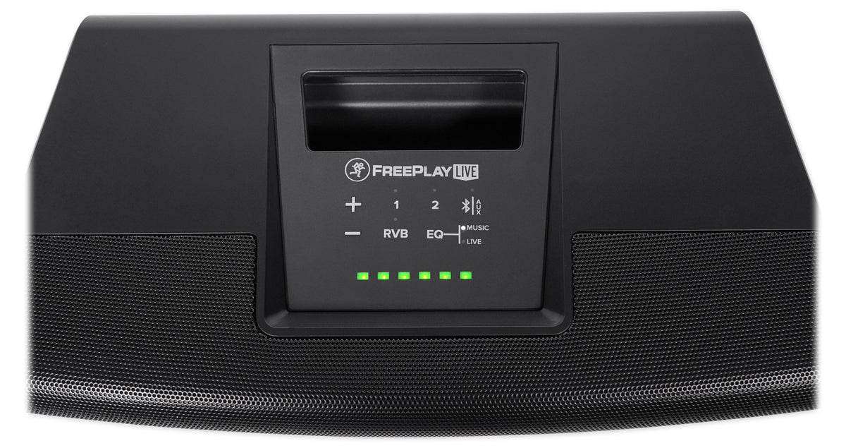 Mackie FreePlay LIVE 6" Rechargeable DJ PA Speaker+Bluetooth+Se Electronics Mic