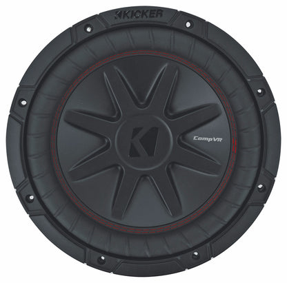 Kicker 52CVR102 CVR10 COMPVR 10" 750w Subwoofer 2-Ohm DVC Car Audio Sub CVR102