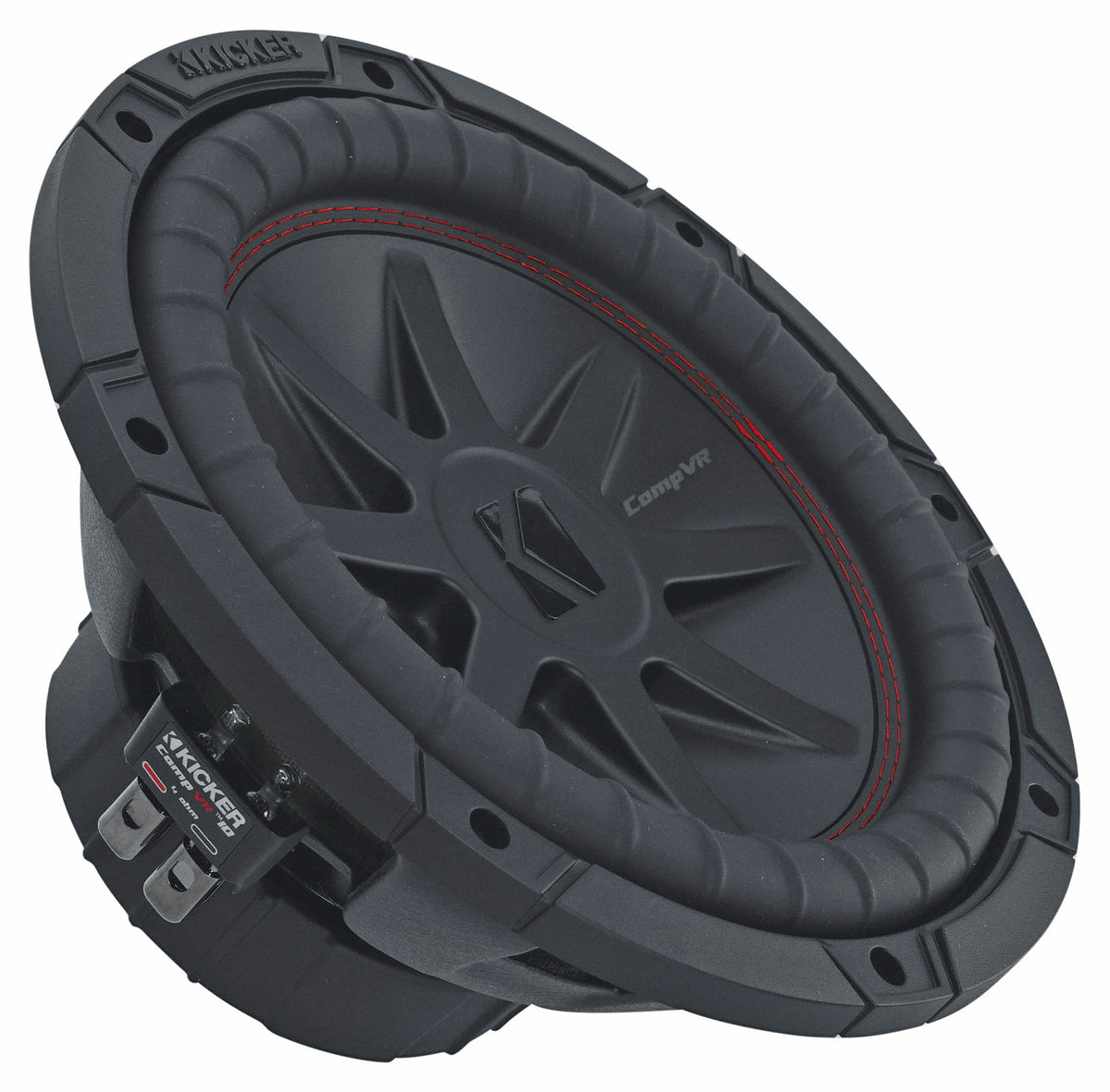 Kicker 52CVR102 CVR10 COMPVR 10" 750w Subwoofer 2-Ohm DVC Car Audio Sub CVR102