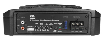 TN8MS 8" Slim Under-Seat Powered Subwoofer