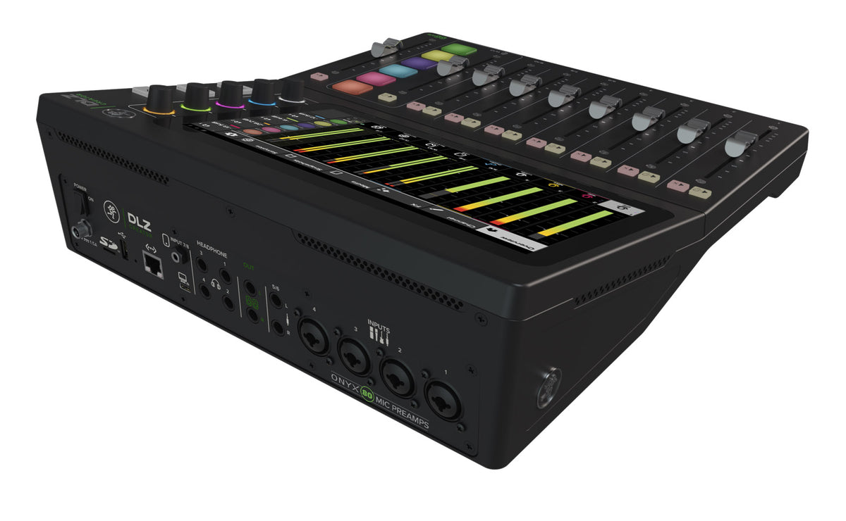 Mackie DLZ Creator Adaptive Digital Mixer for Recording Podcasting and Streaming
