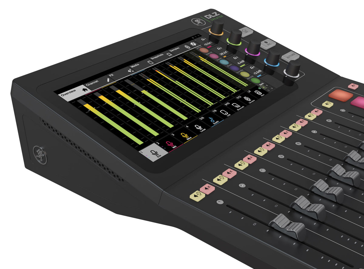 Mackie DLZ Creator Adaptive Digital Mixer for Recording Podcasting and Streaming