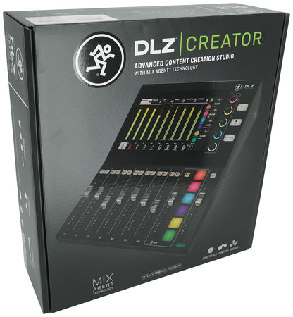 Mackie DLZ Creator Adaptive Digital Mixer for Recording Podcasting and Streaming