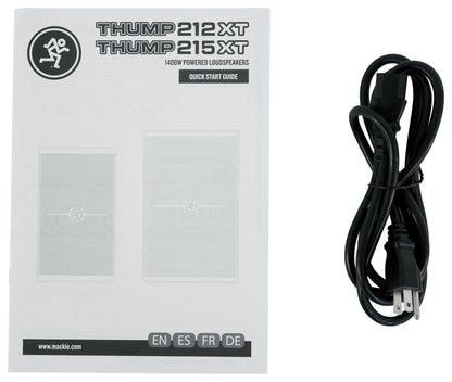 Thump215XT 1400W Powered PA Speaker with Microphone and Cable