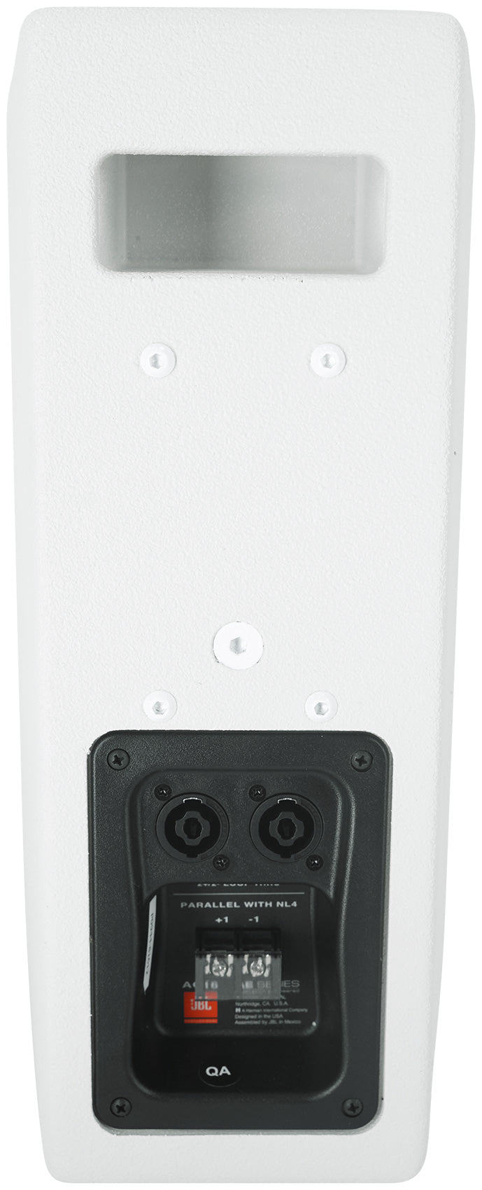JBL AC16-WH 6" 640 Watt 2-Way 16 Ohm Passive Wall Mount Speaker in White