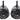 Pair MTX WET65T 6.5" 300 Watt Marine Boat Wakeboard Tower Speakers - Black
