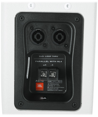 JBL AC16-WH 6" 640 Watt 2-Way 16 Ohm Passive Wall Mount Speaker in White