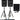 (2) Rockville RPG8 8" Powered PA Speakers+Active 15" Subwoofer+Stands+Cables