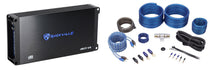 dB25 v2 3000w Peak/750w RMS Compact Car 2 Channel Amplifier+Amp Kit