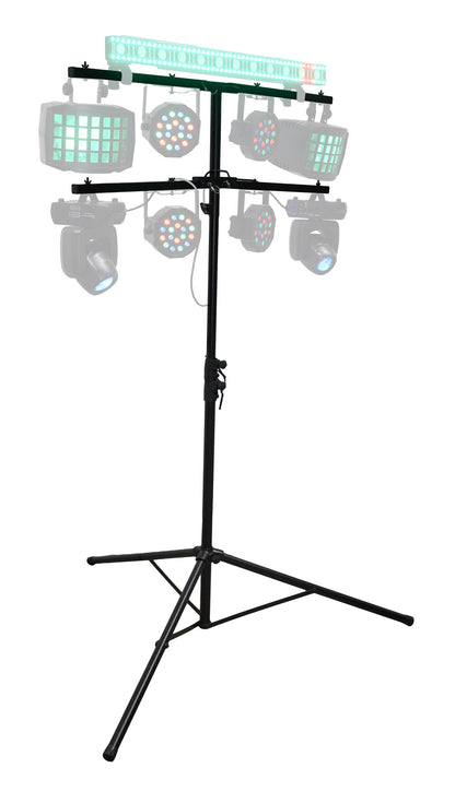 BATTERY STRIP 24 Rechargeable RGBW DJ Wash Light Bar w/DMX+Tree Stand