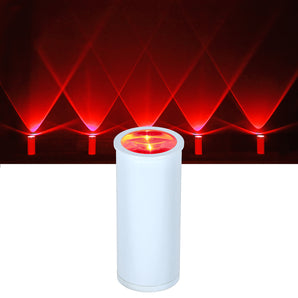 Rockville MINI HALO White DJ Wall Wash Light Effect, Battery, Wireless DMX, RF