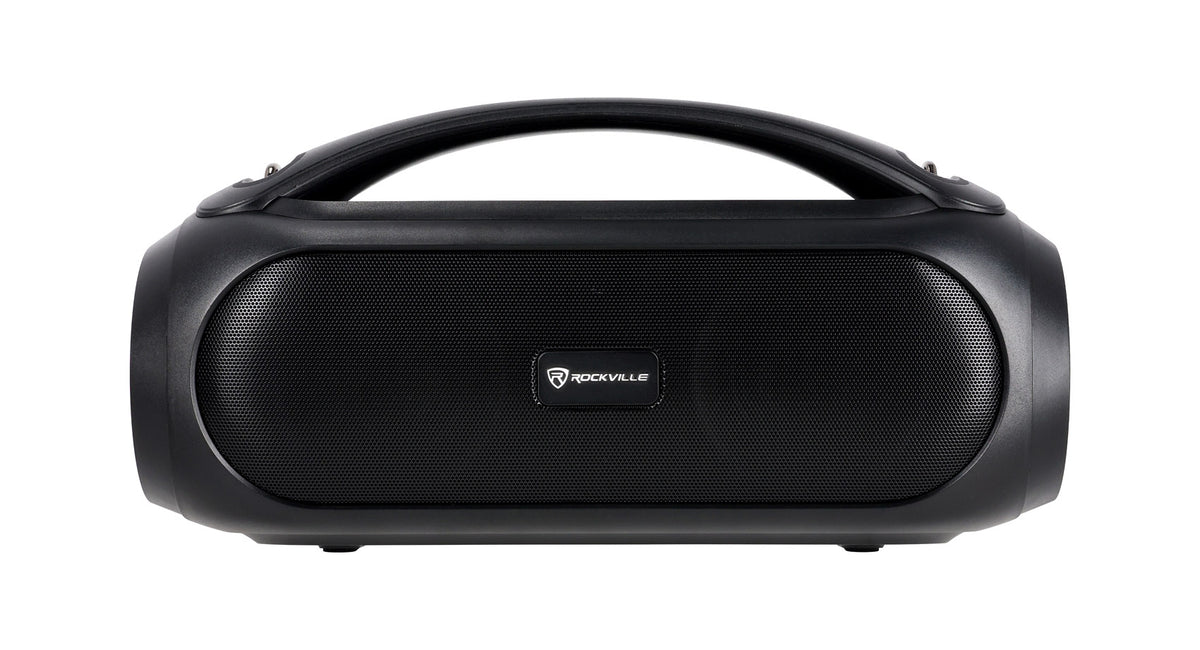 Rockville GO PARTY MAX BASS Large Portable LED Bluetooth Speaker w/Wireless Link