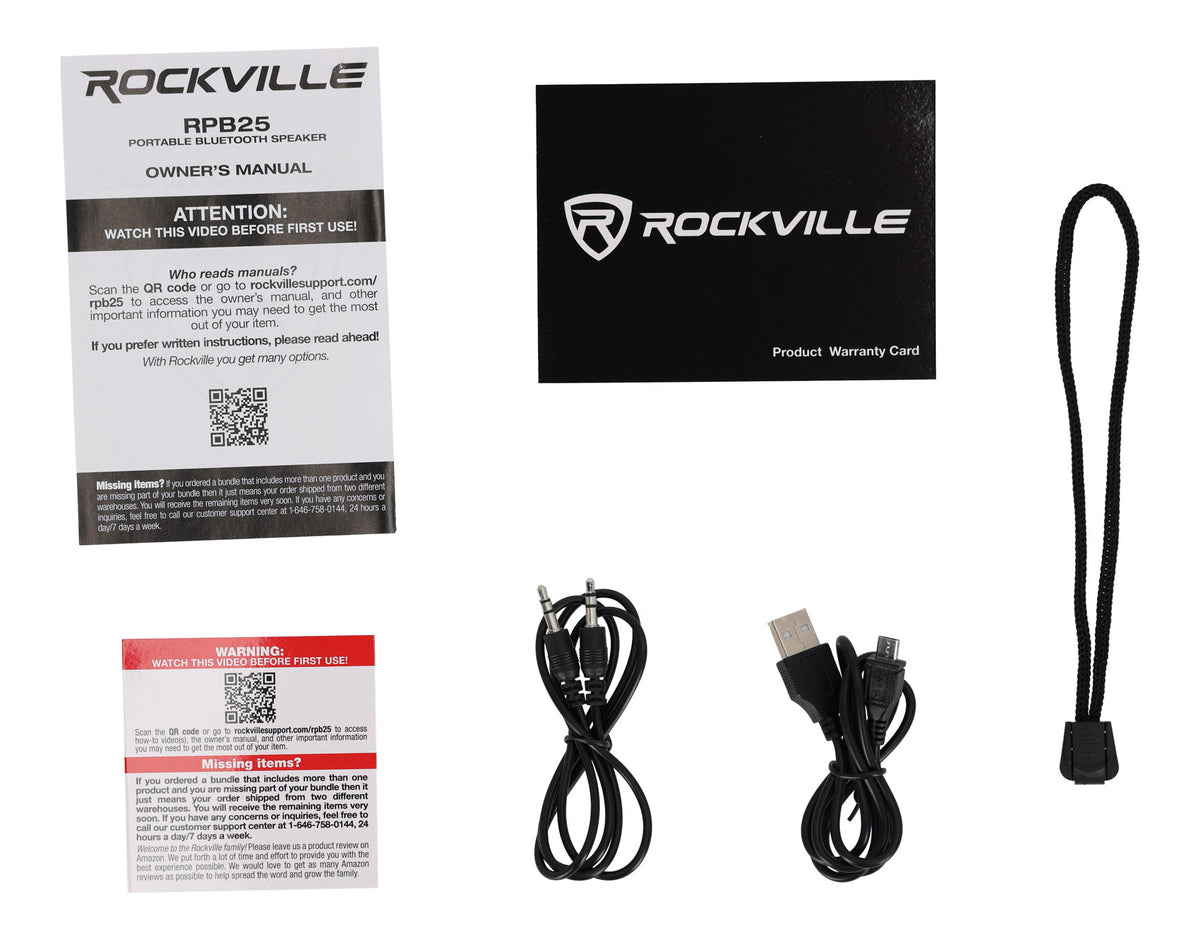 AT875R Shotgun Microphone & RPB25 Bluetooth Speaker Bundle