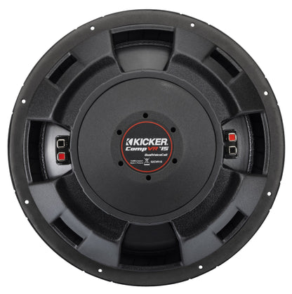 Kicker 52CVR154 CVR15 COMPVR 15" 1400w Subwoofer 4-Ohm DVC Car Audio Sub CVR154