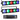 2 Rockville FIVE-EYE 5 RGB Blinder Lights w/19 Channels of DMX+Controller+Cables