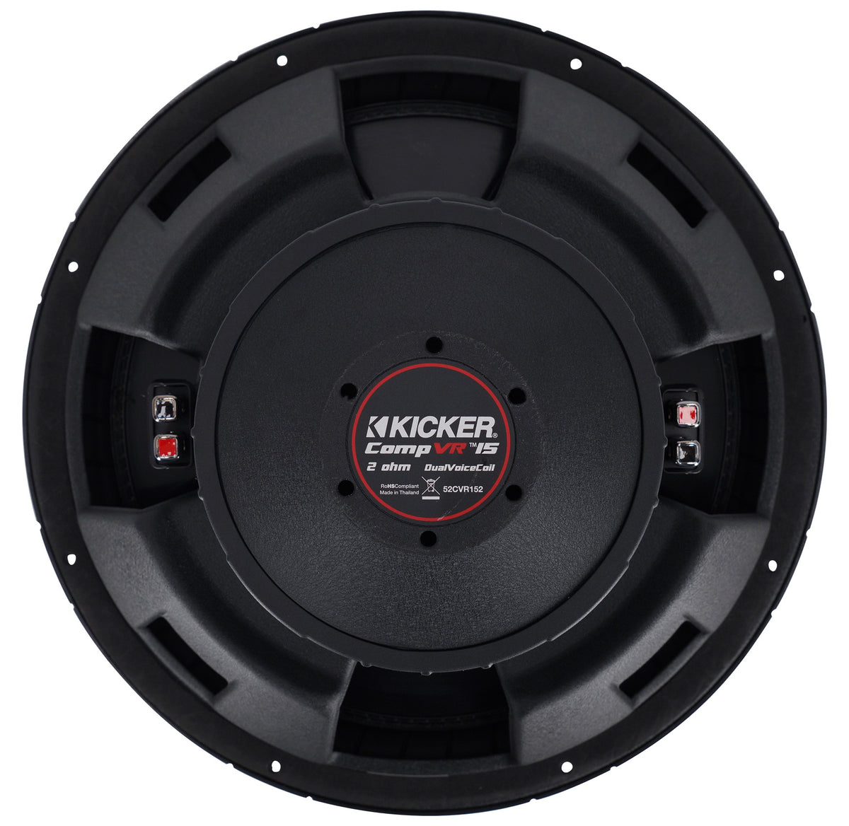 Kicker 52CVR152 CVR15 COMPVR 15" 1400w Subwoofer 2-Ohm DVC Car Audio Sub CVR152