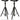 2) Rockville Tripod Lighting Stands For Moving Head/Gobo Beam/Spot/Effect Lights