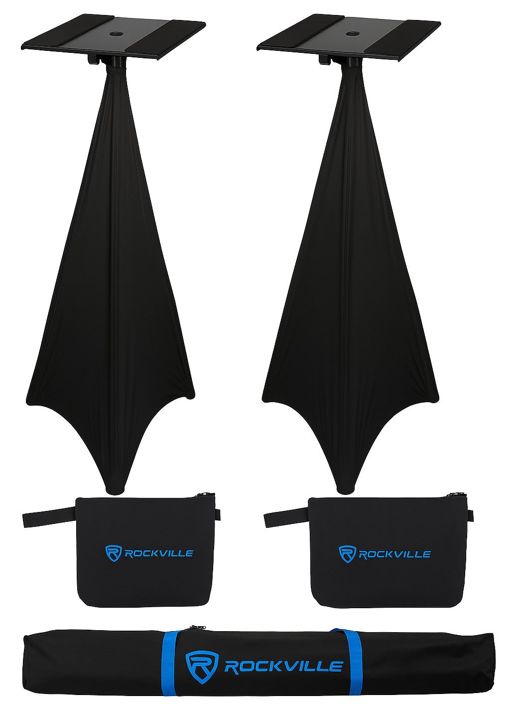 RVSS2 + ACC5 Shelves + RSC7B Black Scrims Bundle