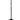 Rockville RLF4 BLACK 10 Foot Solid Base T-Bar Lighting/Projector DJ Stand + Bags