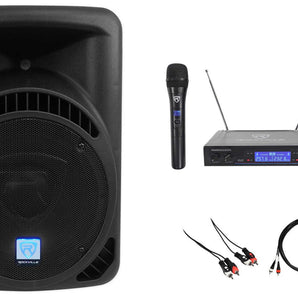Rockville Powered 12" iphone/ipad/Android/Laptop/T.V. Karaoke Machine/System