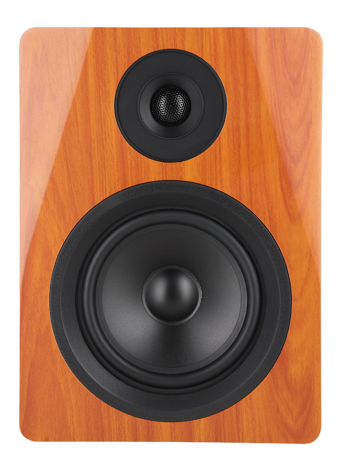 (2) APM5C 5.25" 250W Powered Studio Monitor Speakers + Adjustable Stands