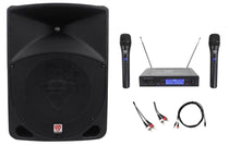 Powered 10" iPad/iPhone/Android/Laptop/T.V. Karaoke Machine/System