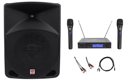 Powered 10" iPad/iPhone/Android/Laptop/T.V. Karaoke Machine/System