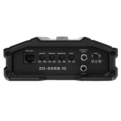 Hifonics ZD-3350.1D 3350 Watt Mono Amplifier 1 Ohm Car Audio Class-D Amp
