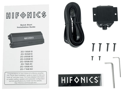 Hifonics ZD-3350.1D 3350 Watt Mono Amplifier 1 Ohm Car Audio Class-D Amp
