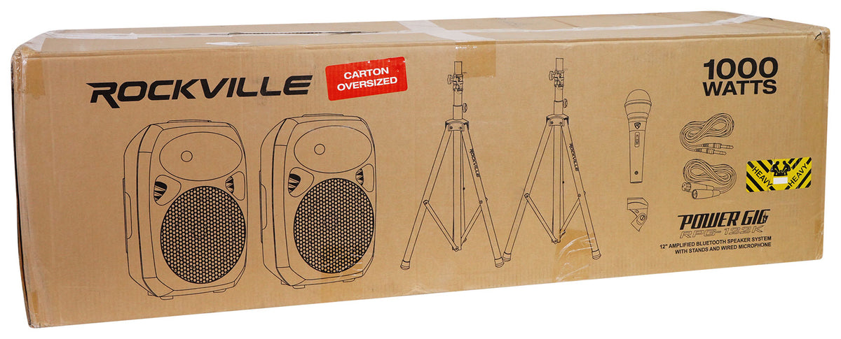 Pro Dual 12" Laptop/iPhone/iPad/Android/Tablet Karaoke Machine/System