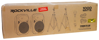 Pro Dual 12" Laptop/iPhone/iPad/Android/Tablet Karaoke Machine/System