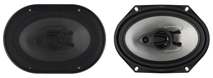 Rockville 6x8" Front Factory Speaker Replacement Kit For 1995-1997 Ford Explorer