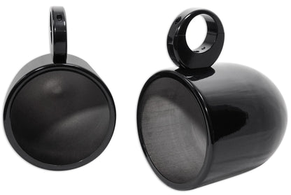 MAC90B 8" Black Speaker Pods 2-Pack + RWBC90 Covers Bundle